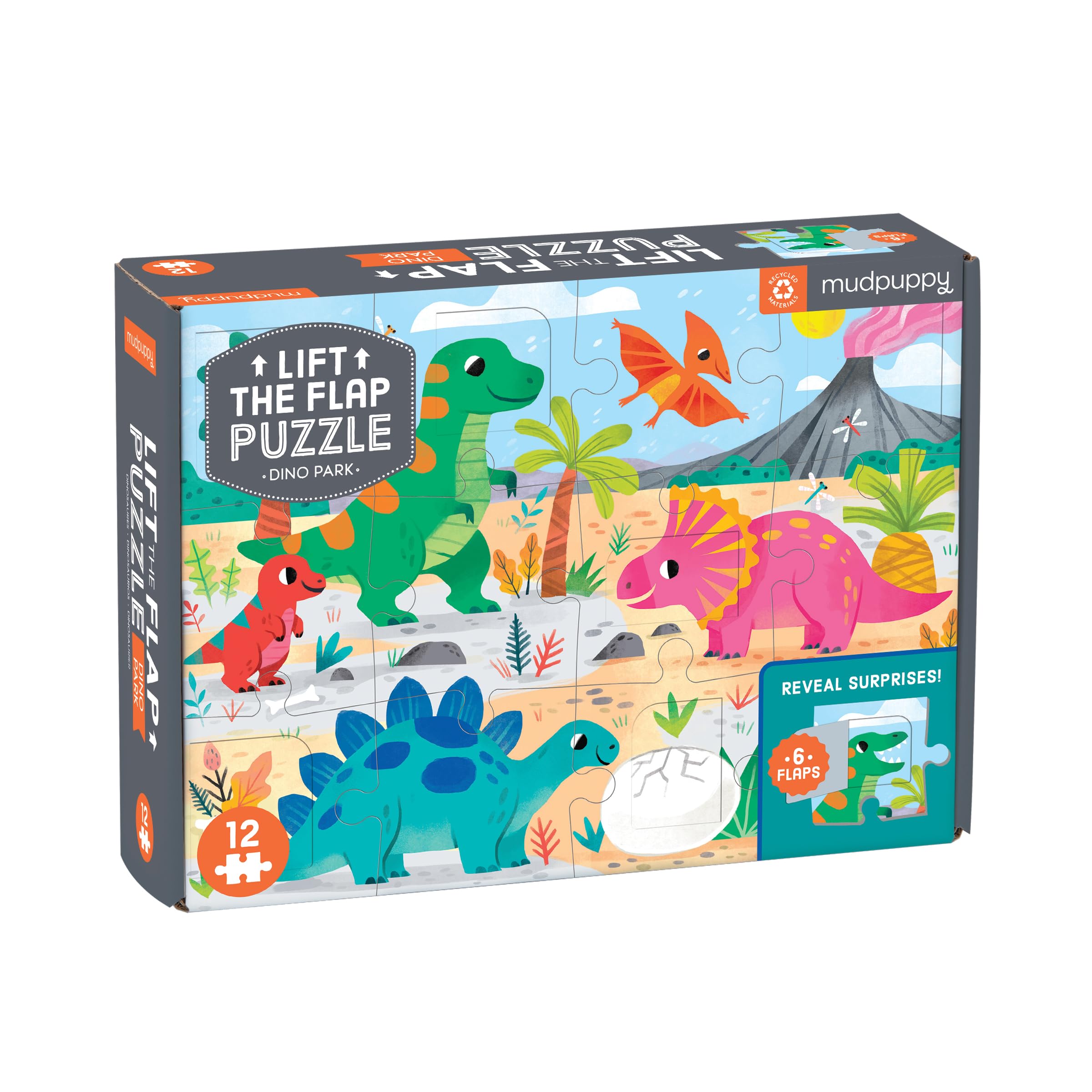 Amazon.com: Mudpuppy: Lift The Flap Puzzles